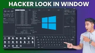 Edex UI - Setup hacking terminal on windows 👌.