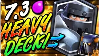 7.3 elixir deck,clash royale gameplay