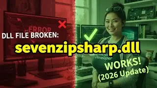 Fix sevenzipsharp.dll and 7z Archive Errors!