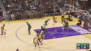 NBA 2K23 PS5 - Gameplay Lakers vs Celtics with Kobe Bryant Dunks