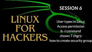 file permissions in Linux | Linux for Hackers | Session 6