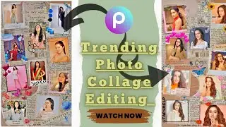 New trending collage photo Editing|| PicsArt aesthetic Photo editing || TAP 4 HELP