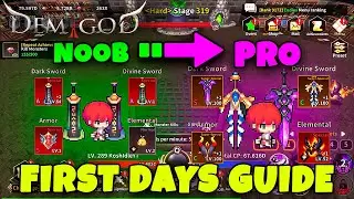 COMPLEX FIRST DAYS GUIDE  //  DEMIGOD IDLE