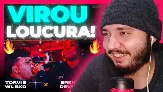 TORVI E WL BXD X BRENNUZ E DEVILZINHA | SEMIFINAL | 394ª BATALHA DA ALDEIA | REACT BAUEB
