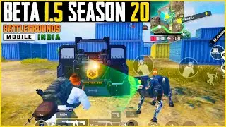 Season 20 BIG Update : BETA 1.5  || Pubg New Update Part #1