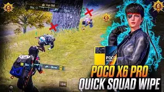 3.3 UPDATE BGMI GAMEPLAY | POCO X6 PRO SMOOTH + 90 FPS BGMI PUBG TEST  🔥