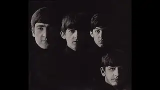 With The Beatles UK LP. Parlophone Records first pressing, with rare commercial advertisement insert