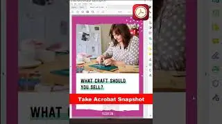 How to take PDF Snapshot or Screenshot 