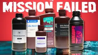The hunt for GREAT water washable resin (Part 1)