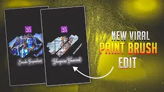 🔥Alight Motion Video Editing | New Trending Paint Brush Video Editing Alightmotion | Vinit Sah