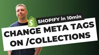 How to Change Title and Meta Description of /collections Page