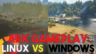 ARK Survival LINUX vs Windows Gameplay