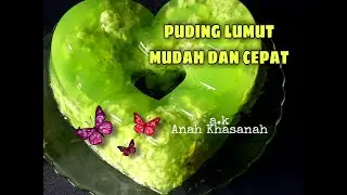 Resep Puding lumut Mudah dan Cepat