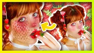 I Gave Myself Strawberry Skin 🍓