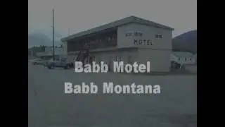 Glacier National Park Lodging Babb Motel