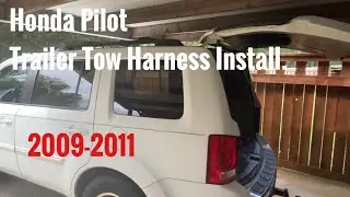 Honda Pilot Trailer Tow Harness Install