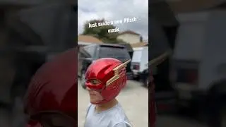 New flash mask for Logan’s flash cosplay 