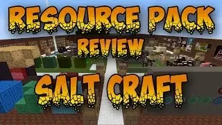 SALT CRAFT RESOURCE PACK REVIEW!!! | 16x16 [Minecraft]