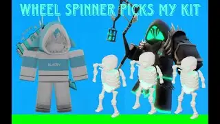 Roblox Bedwars, but the WHEEL SPINNER picks my kit… (ft. @PageBoiPlaysOfficial