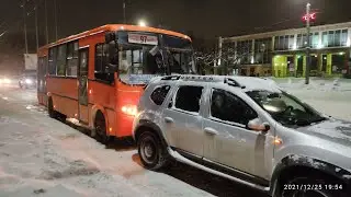 Дтп/Автобус ПАЗ/Дастер/Разбирательства.