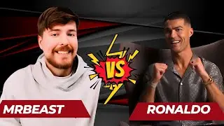 🔴 LIVE: UR · Cristiano Ronaldo vs MrBeast Sub Count Battle