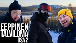 LASKETTELUA JA YÖPYMINEN SVIITISSÄ - EEPPINEN TALVILOMA osa 2/3