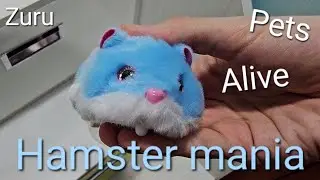 Zuru Pets Alive - Hamster Mania (Blue color; Голубой цвет)