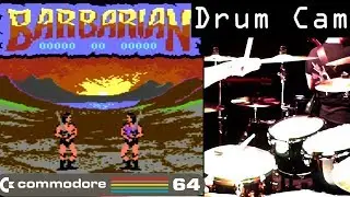 Fastloaders - Barbarian | Commodore 64 | Drum Cam (Live)