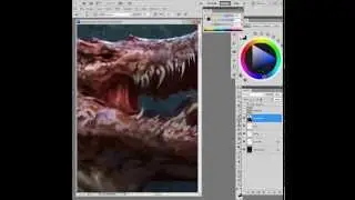 Dragon painting