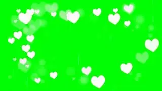 Heart | 💓 animations | green screen effect | Heart effect green screen | after effect | primer pro