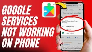 How To Fix Google Services Framework Keeps Stopping ERROR - Android Mobile