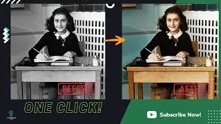 Colorize Any Black And White Images For Free In One Click!