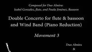 Barry McKimm 3 - Concert for Flute -Basson and Wind Band (Piano Version)- Almiramusic