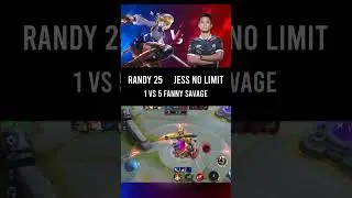 Randy25 vs Jess No Limit - 1 vs 5 Fanny savage 🔥 