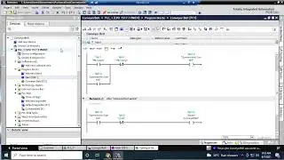 01 Siemens S7 PLC Programming with TIA portal Software - Conveyor Belt Control