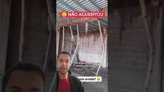 The shoring could not support the weight of the SLAB