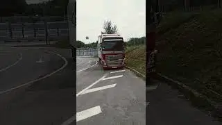 Другой грузовик на новой работе #дальнобой #дальнобойщики #дорога #лето