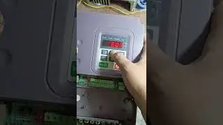 Invt chf100A cut cpu card pe code done