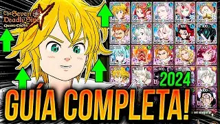 MEJORES PERSONAJES PARA SUBIR!! 📈 *2024* LVL 100 SUPER DESPERTAR 6⭐ | Seven Deadly Sins: Grand Cross