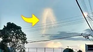 HOMEM CAPTOU DEUS CAMINHANDO NAS NUVENS!