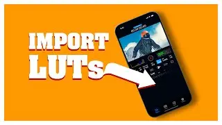 How to create LUTs in DaVinci Resolve and import them to Blackmagic Camera APP on iPhone