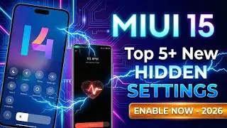 MIUI 13 Hidden Settings/ New Hidden Features⚡ MIUI 13 & Android 12