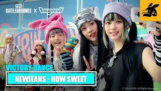 PUBG VICTORY DANCE NEWJEANS - HOW SWEET PUBG X NEWJEANS 뉴진스 민지 샀음