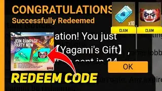 TODAY REDEEM CODE ××××××××| RAMPAGE REDEEM CODE FREE REWARDS