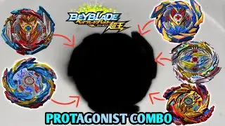 Protagonist Beyblade Burst Combo In Sparking 