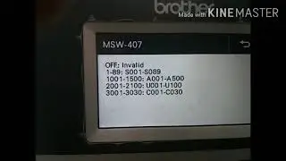 brother ke-430HX F1,F2,F3,F4,F5  program set video
