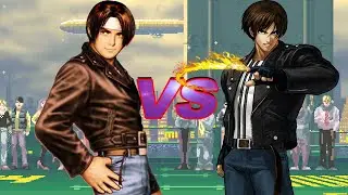 KOF MUGEN - Kyo Kusanagi (EVO) vs. Kyo Kusanagi (SP)