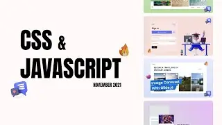 Creative CSS And Javascript Animations & Hover Effect | Web Design