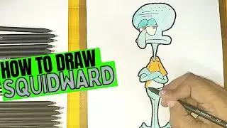 How to Draw Squidward / Easy Drawing Tutorial