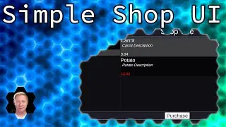 Unity Tutorial: Making a Simple Shop UI